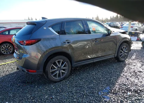 2018 Mazda Cx-5 Grand Touring z USA, uszkodzony, nr VIN JM3KFBDM9J0383655